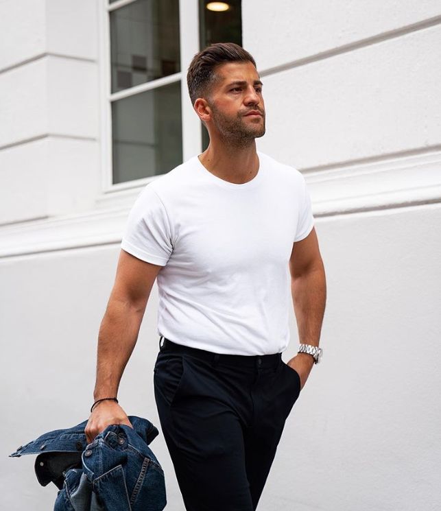 别人穿白T很时髦,自己穿起来却像睡衣,问题都出现在哪里?