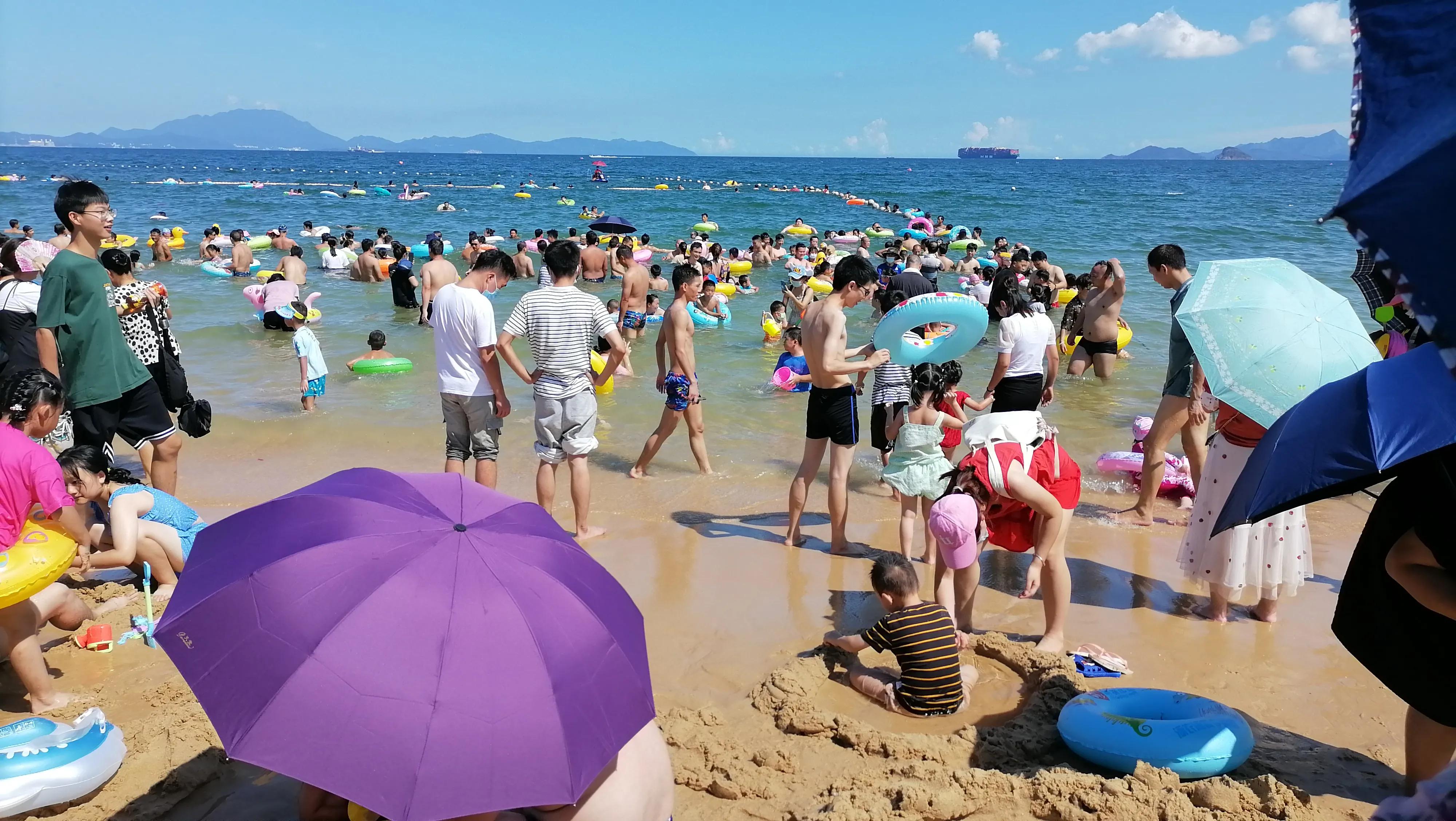 深圳大梅沙一日游视频,深圳大梅沙一日游感受