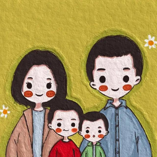 油画卡通头像男,微信头像女卡通呆萌动画