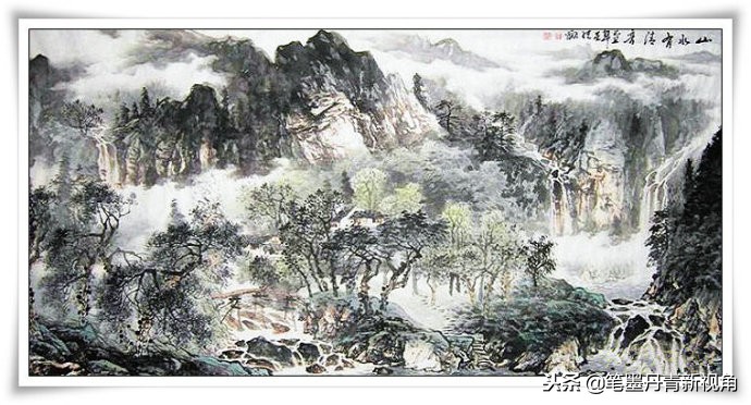 全星恒山水画,全星恒山水画作品
