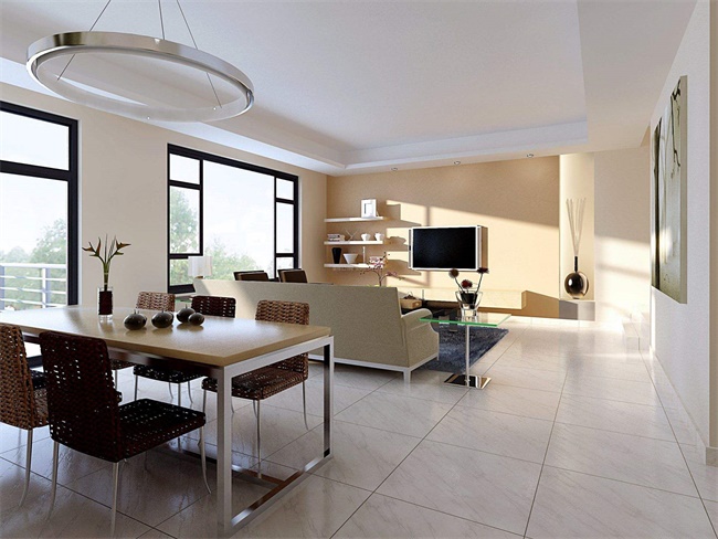 蓝迪色系装修效果图,珠海蓝迪客厅装修