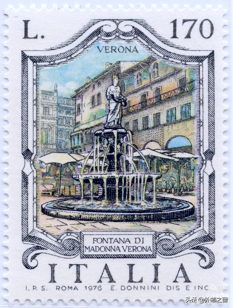 1987年意大利艺术文化遗产邮票,意大利稀少邮票
