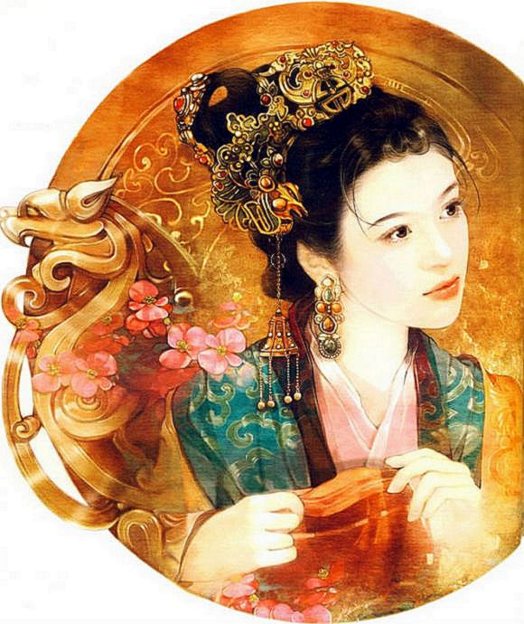 「汉装潋滟」德珍彩绘古典美人