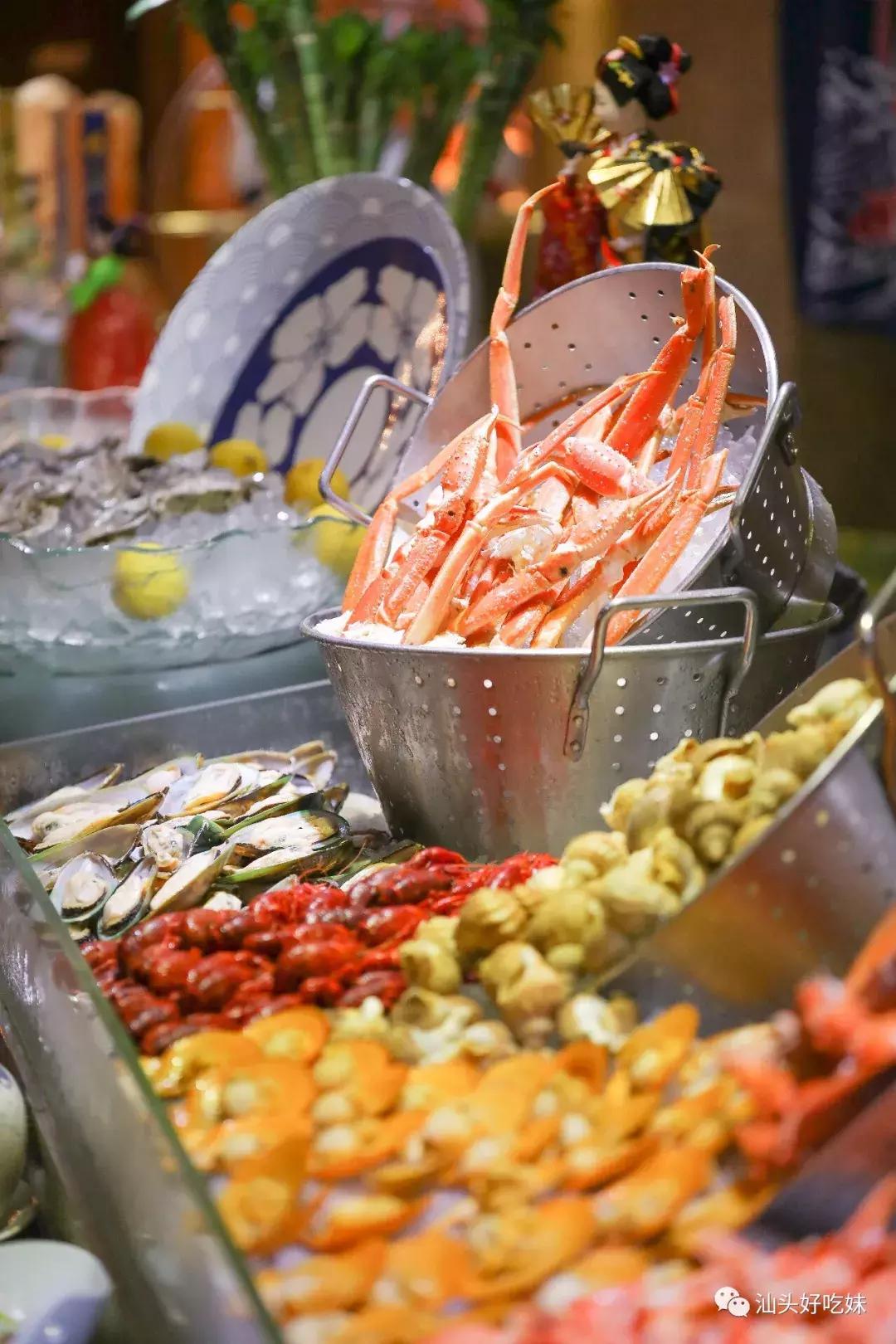 汕头喜来登138元海鲜自助餐,汕头喜来登酒店自助餐团购晚餐