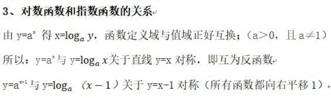 对数函数完整课,大一数学对数函数
