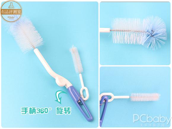 奶瓶清洗有大讲究!GET起贝亲奶瓶刷评测