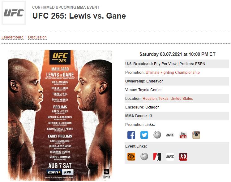 ufc265,ufc272璧涘墠棰勬祴