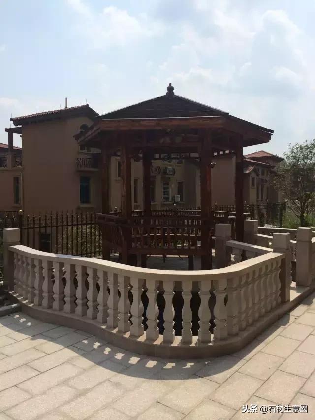 100种石材栏杆图片大全,汉白玉石柱栏杆多少钱一米