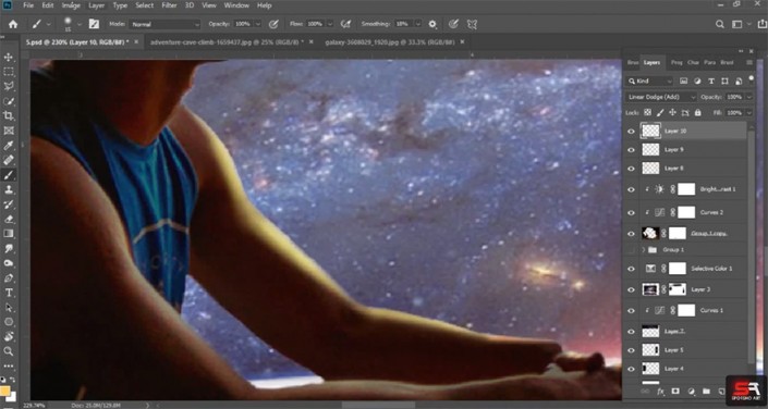 ps人物和风景合成,ps怎么合成有创意的场景