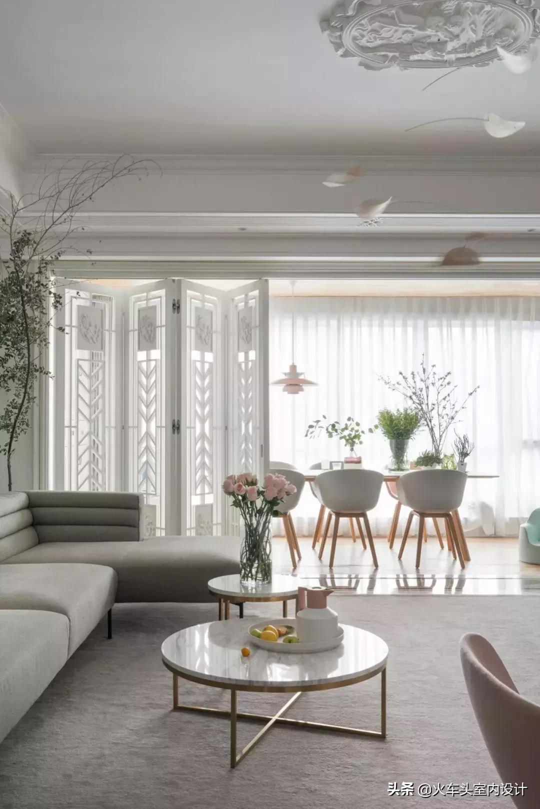 轻奢超大推拉门图片大全,三米极简推拉门