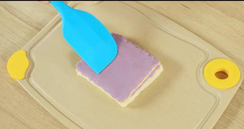 芋泥西多士教程,芋泥西多士成品