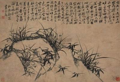 郑板桥竹子拓片价格,郑板桥竹子画值多少钱