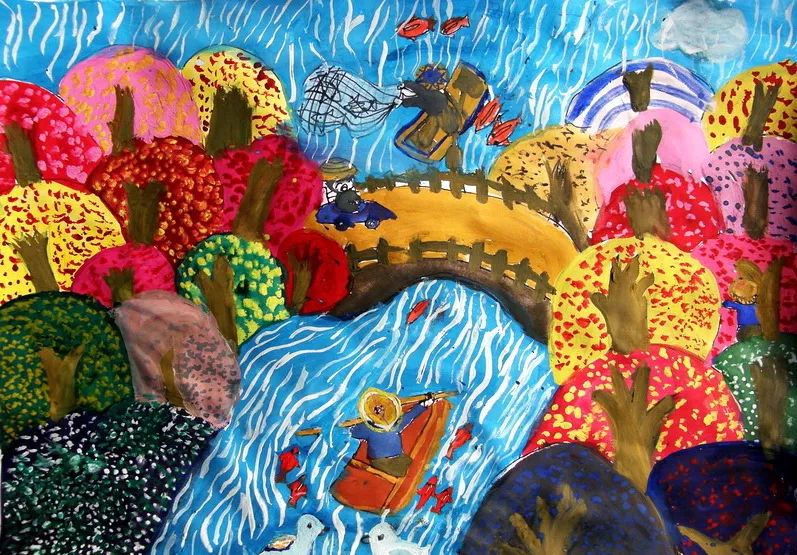 奇思妙想创意儿童画绘画作品欣赏,奇思妙想创意儿童画绘画作品