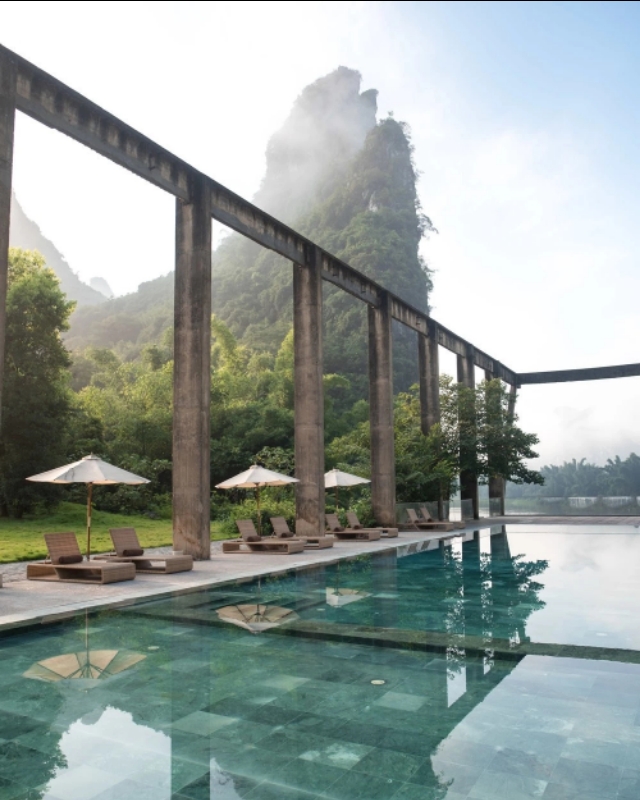 阳朔江边那一排民宿酒店推荐,阳朔必打卡酒店