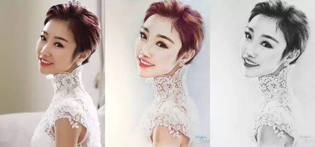 如何画出夸张的人物肖像画,当灵魂画手模仿大师作画