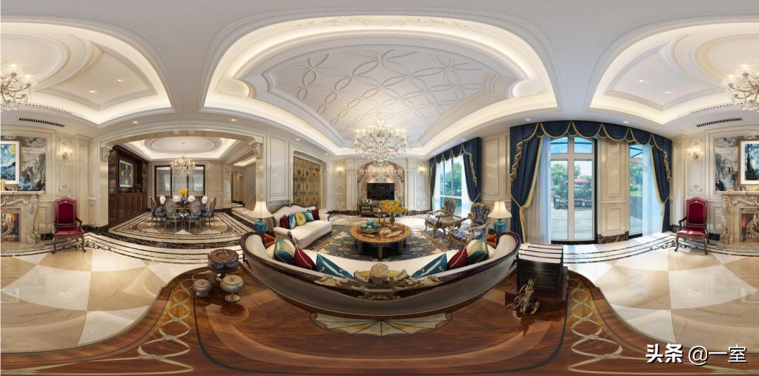 全景效果图最大的,如何出全景效果图