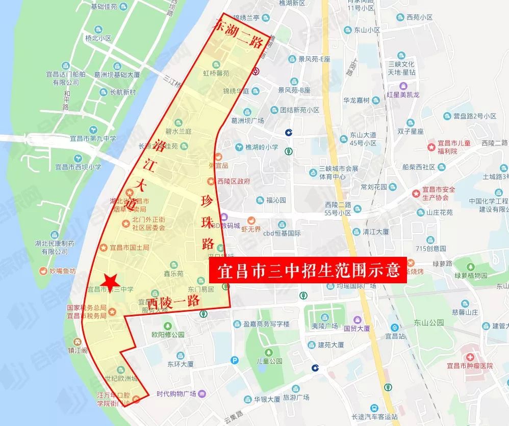 西陵区小学对应楼盘,西陵区2023年中小学划片