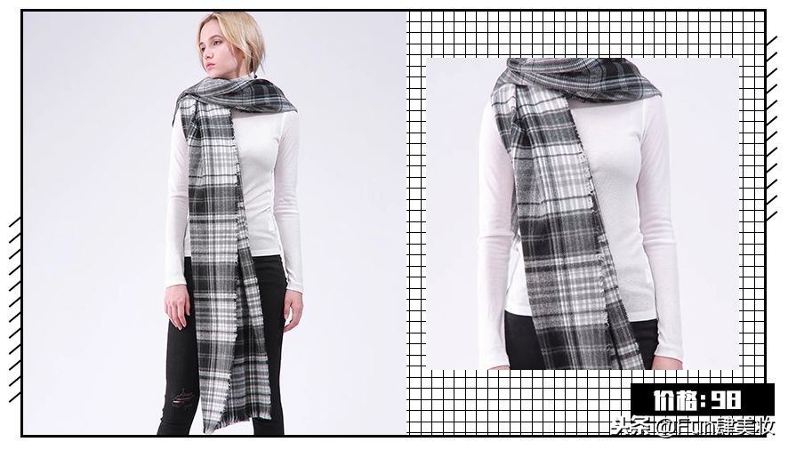 戴围巾只为防寒？别天真了！戴错了又丑又土