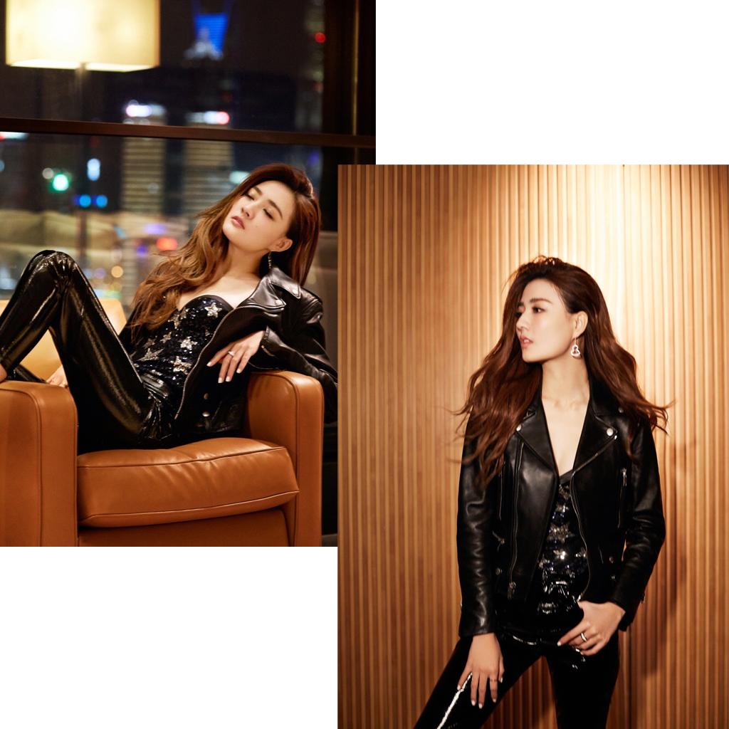 新中式皮衣内搭搭配才显高级,皮衣怎么搭配才显高级秋冬