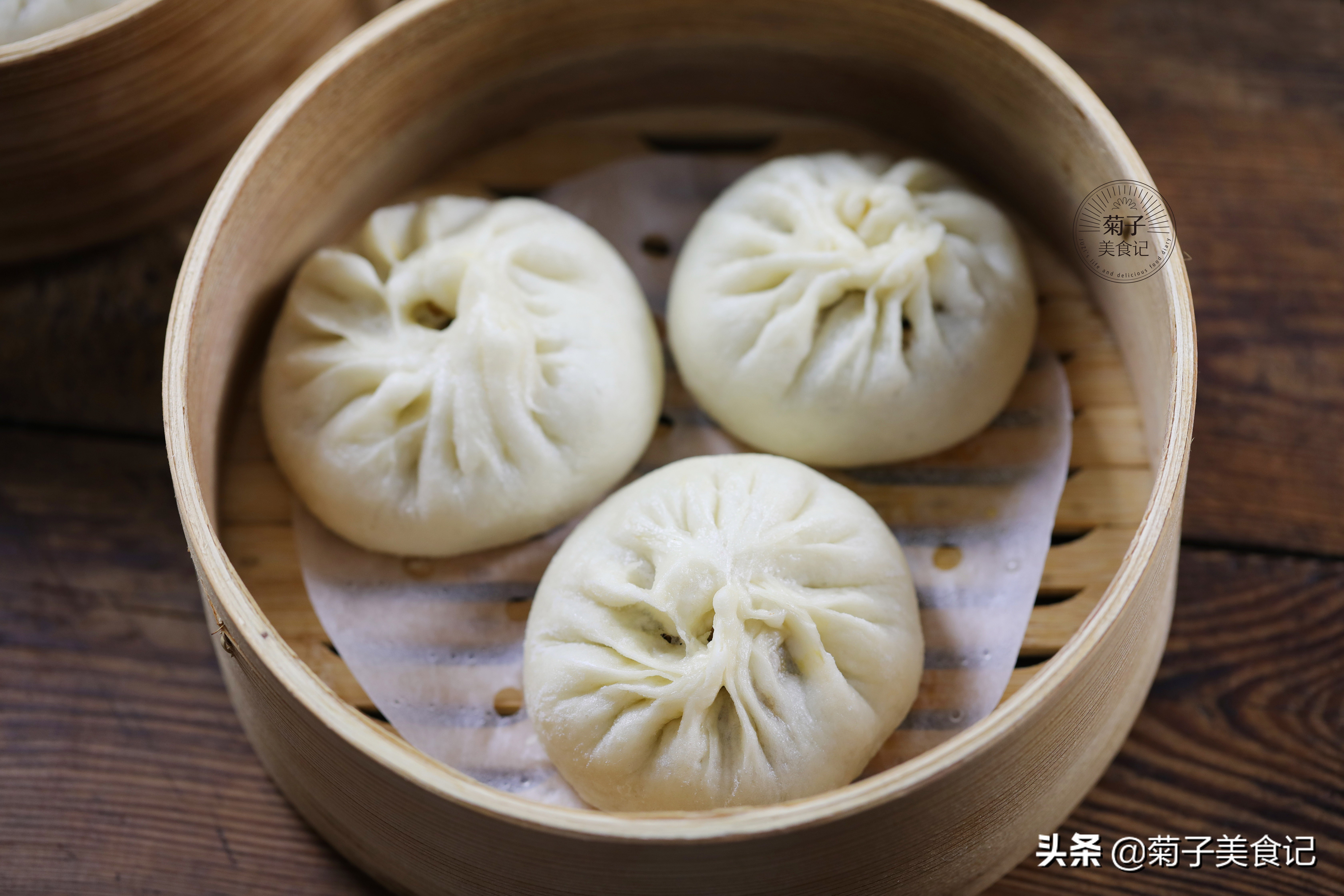 雪菜粉条肉末包子,雪菜肉末包子的做法