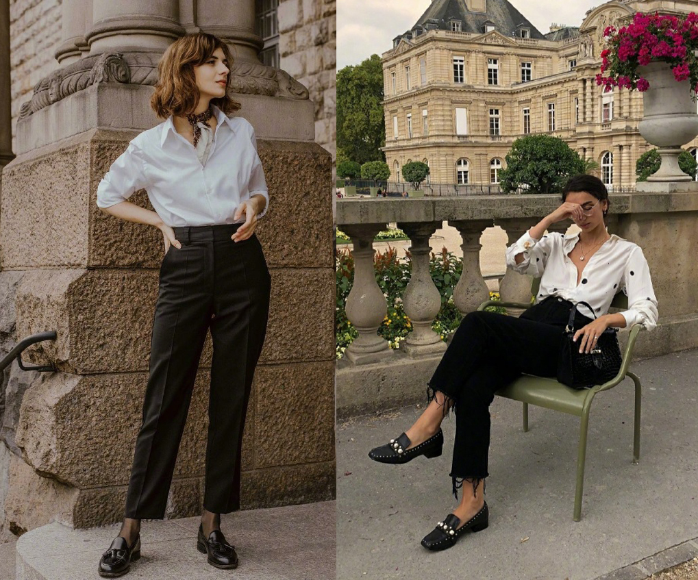 法式风格的时尚博主,法国博主mariellehaon法式日常