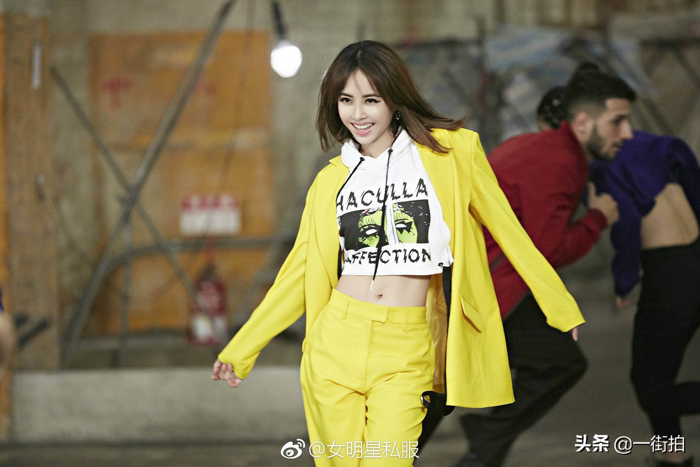 蔡依林惊艳高清大图,蔡依林彩色蕾丝裙