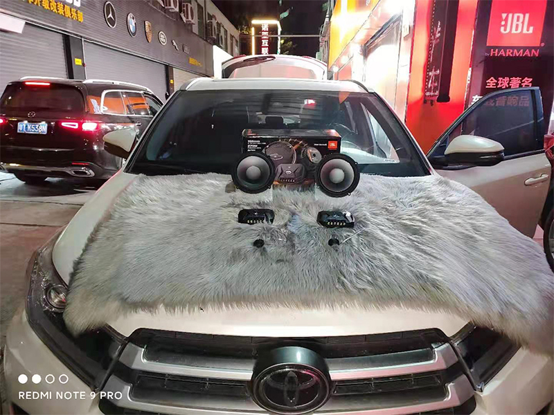 丰田汉兰达升级JBL音响,汉兰达升级原厂jbl多少钱