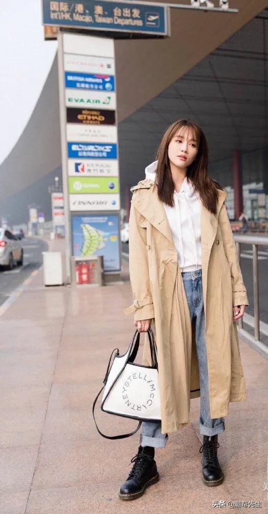 陈乔恩大撒狗粮,陈乔恩和老公在机场狂撒狗粮