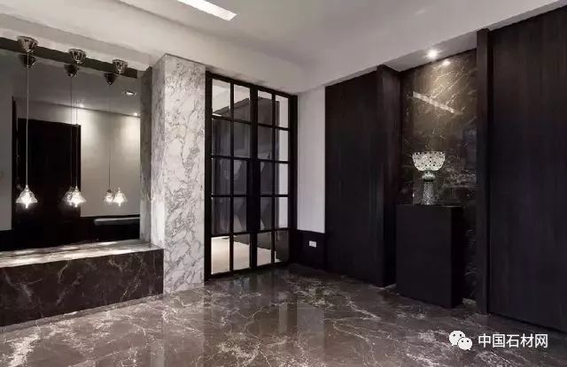 大理石什么颜色百搭,大理石哪种搭黑色好看