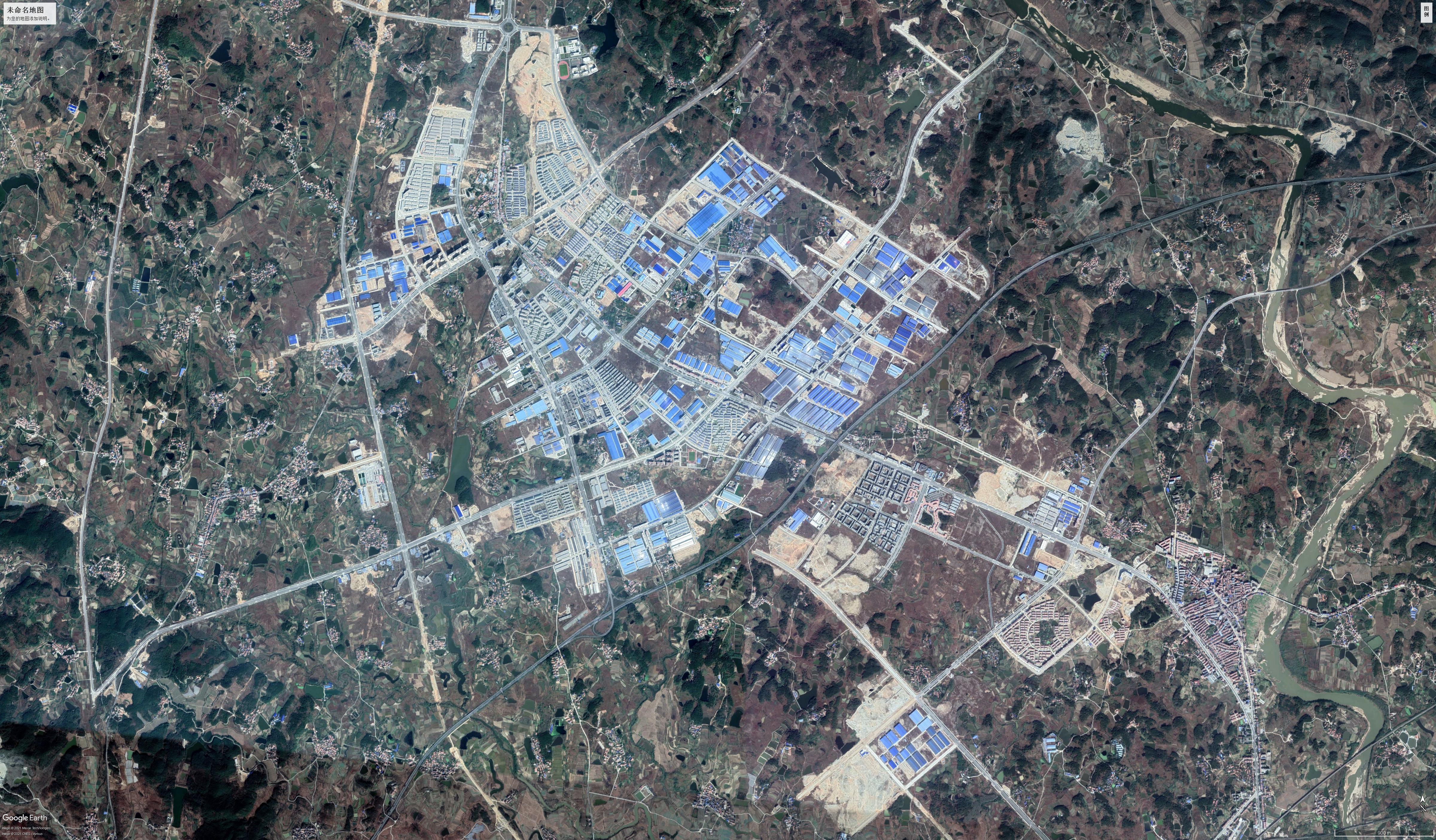 卫星地图看基地,卫星看凤凰