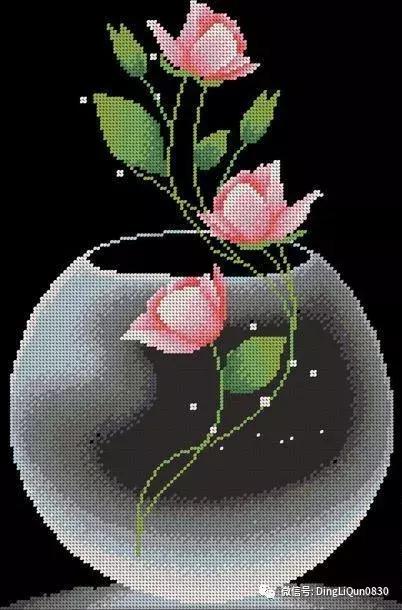 十字绣绣花图纸,十字绣刺绣花图