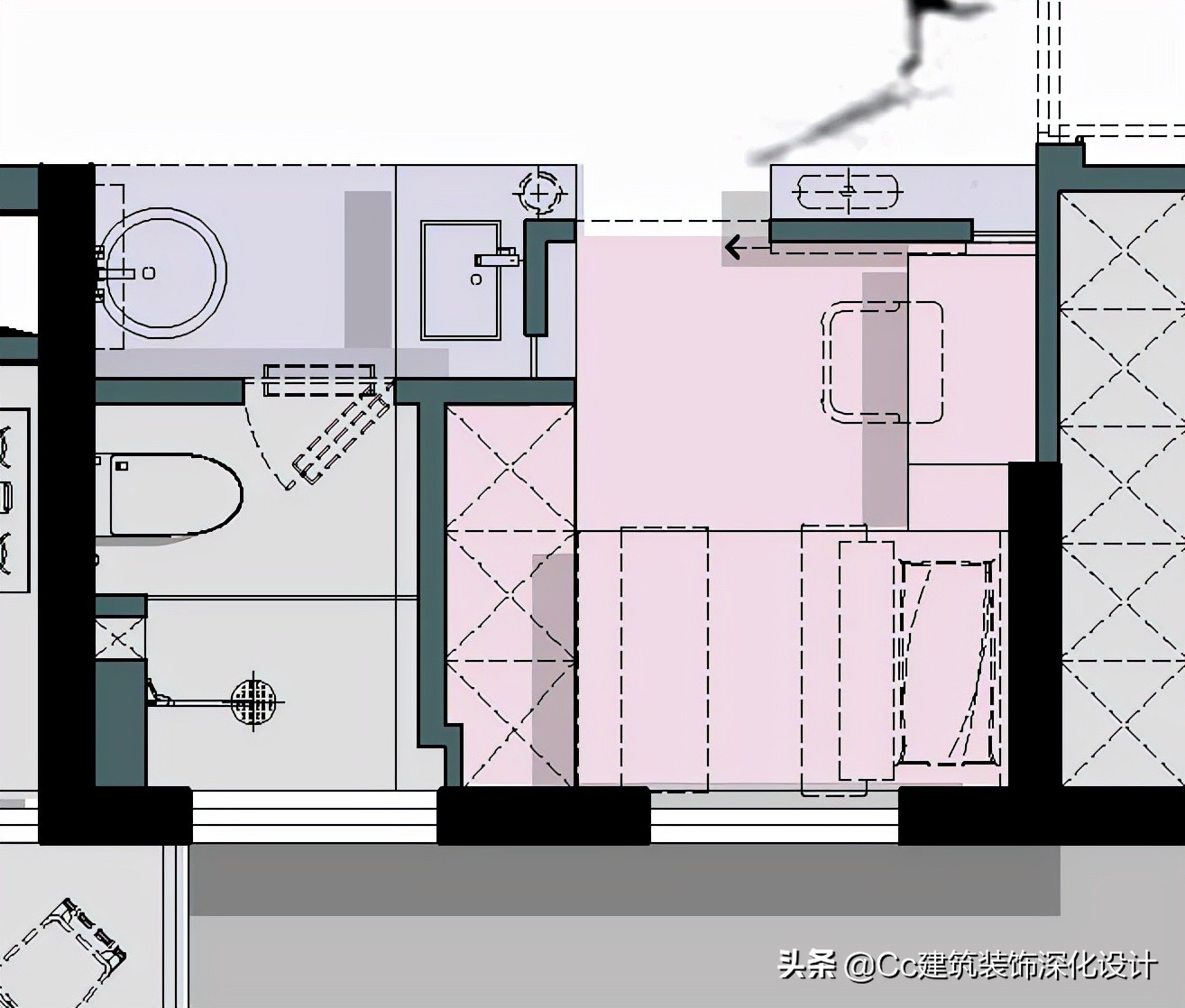 室内设计平面优化小户型,户型优化教程