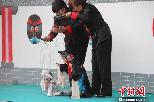 合阳百良镇莘村提线木偶戏,合阳提线木偶视频大全