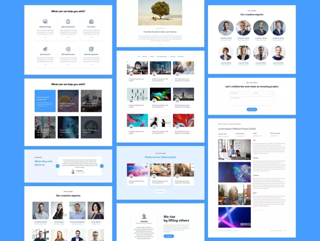 高质量素材模板网站,高质量网站模板