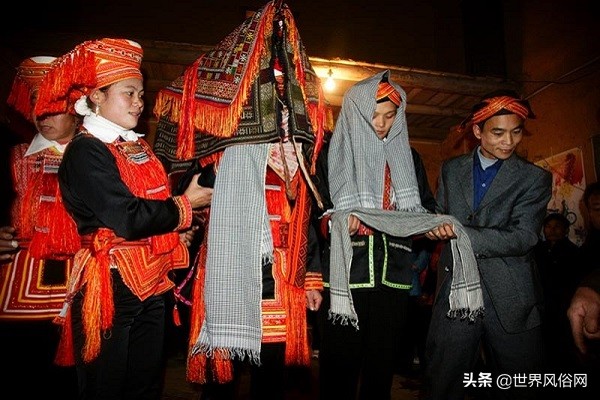 金秀盘瑶婚礼视频完整版,广西金秀盘瑶小冲农村婚礼