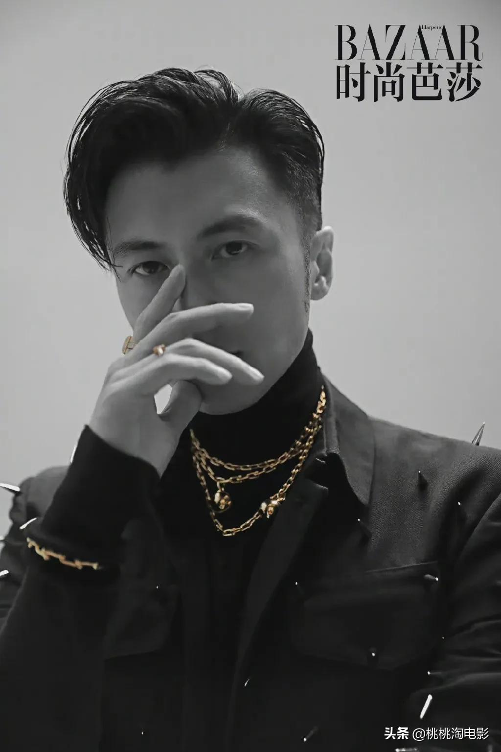 谢霆锋早期写真图片,谢霆锋时尚芭莎2014采访
