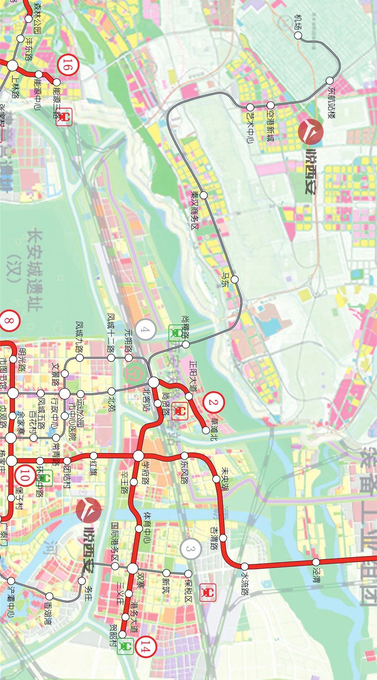 西安奥体中心地铁14号线d口出口,西安地铁十号线跨灞河大桥效果图