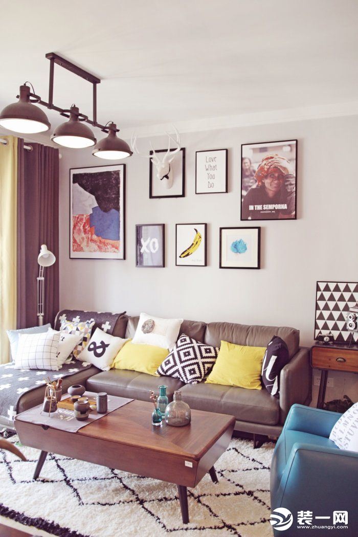 工业风混搭北欧的要点,北欧混搭风效果图