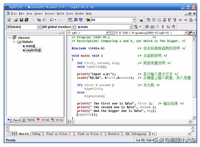 vc++设置c语言环境,c语言vc6.0使用教程