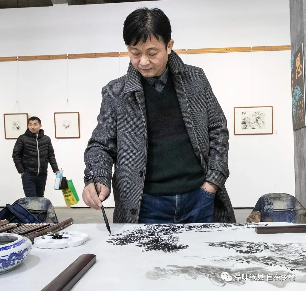 艺术赋能,唤醒乡村‖“品味歙县•自在乡村”徽城镇第二届琳村艺术写生节(图记)