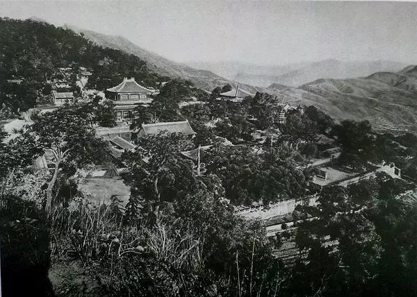 100年前中国风景建筑老照片,两亿多年前的景观