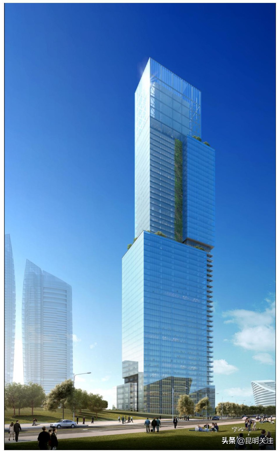 滇池国际会展中心249米高楼,昆明市滇池国际会展中心建筑高度