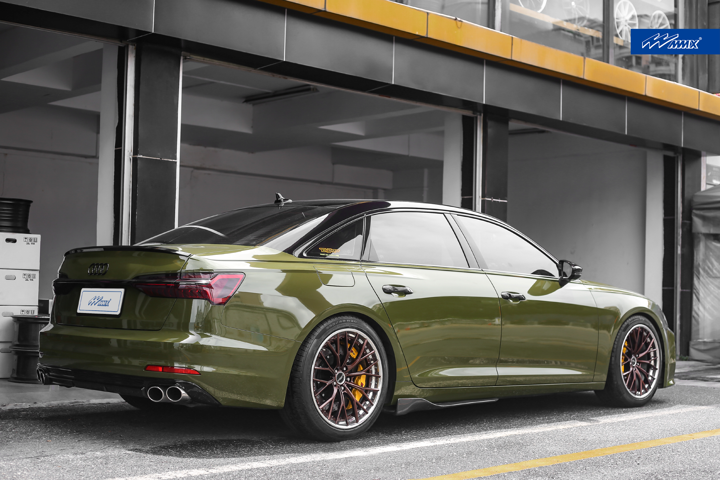 mmx轮毂是锻造吗,奥迪a6allroad202122寸轮毂