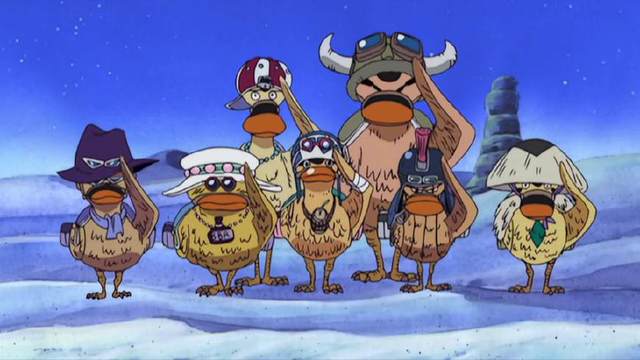 动漫里的奇怪生物,金鱼草随风摇曳,海贼王中颇多,越狱兔也算