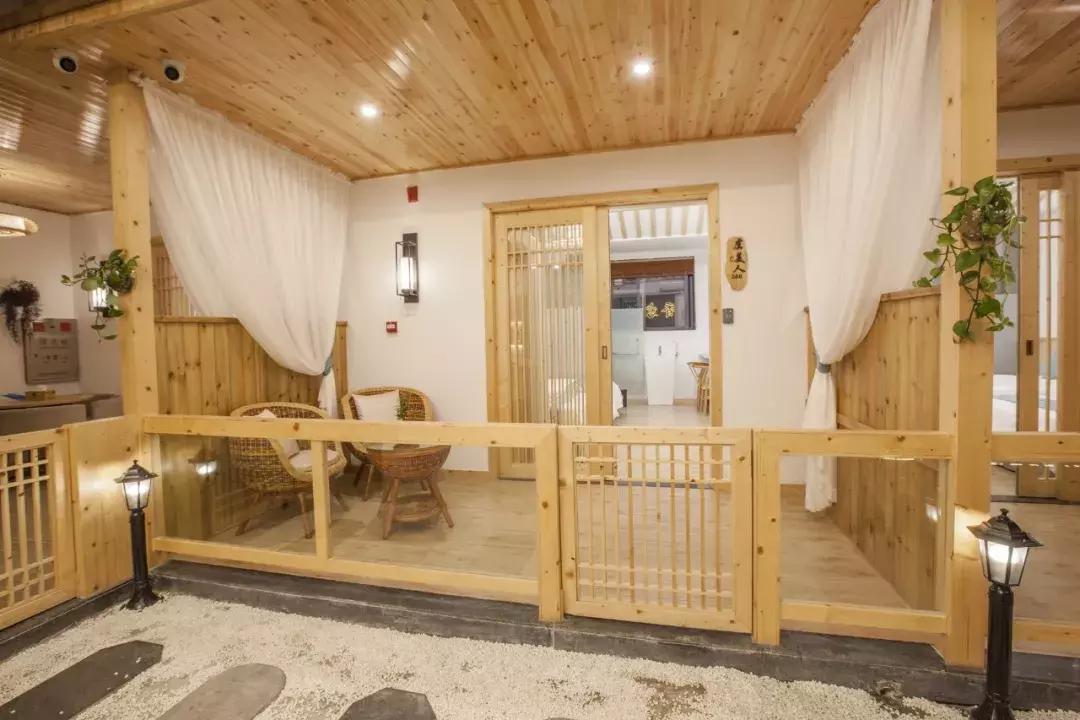 潮韵客栈,潮州古城民宿复古风格