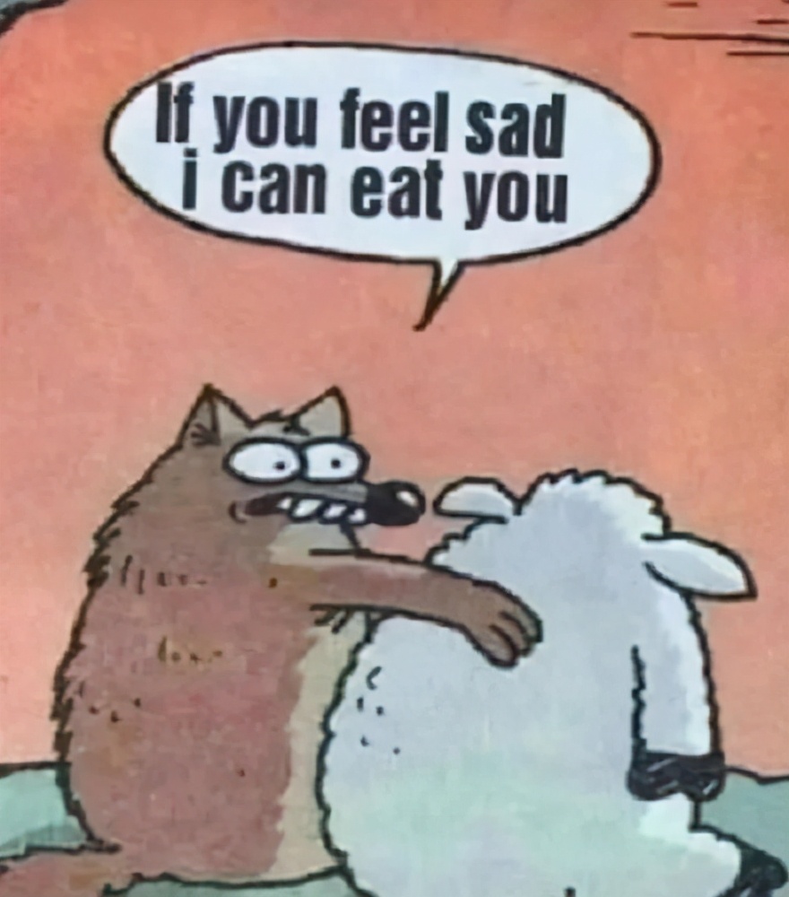 人工智障狼，只想“自杀”不爱抓羊