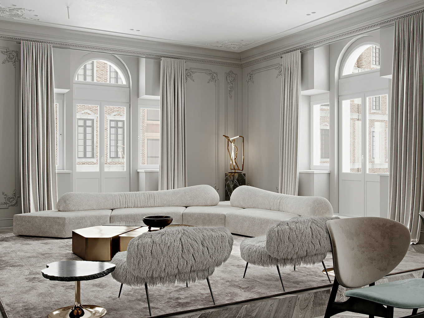 复古设计个性现代高级感,摩登韵味十足的复古设计