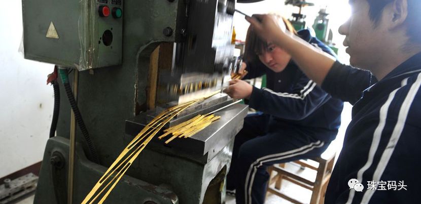 黄金首饰工厂全过程,黄金首饰加工详细教程