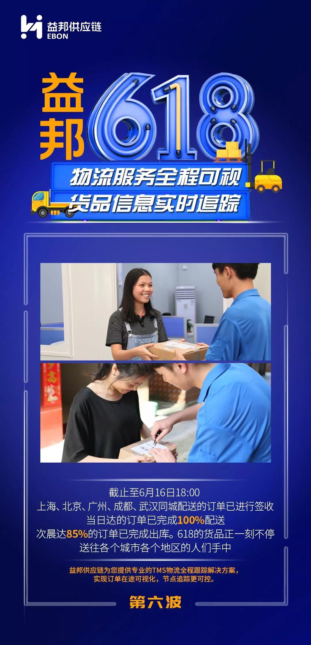 仓配硬实力+科技软实力，益邦助力618物流再提速|益邦供应链