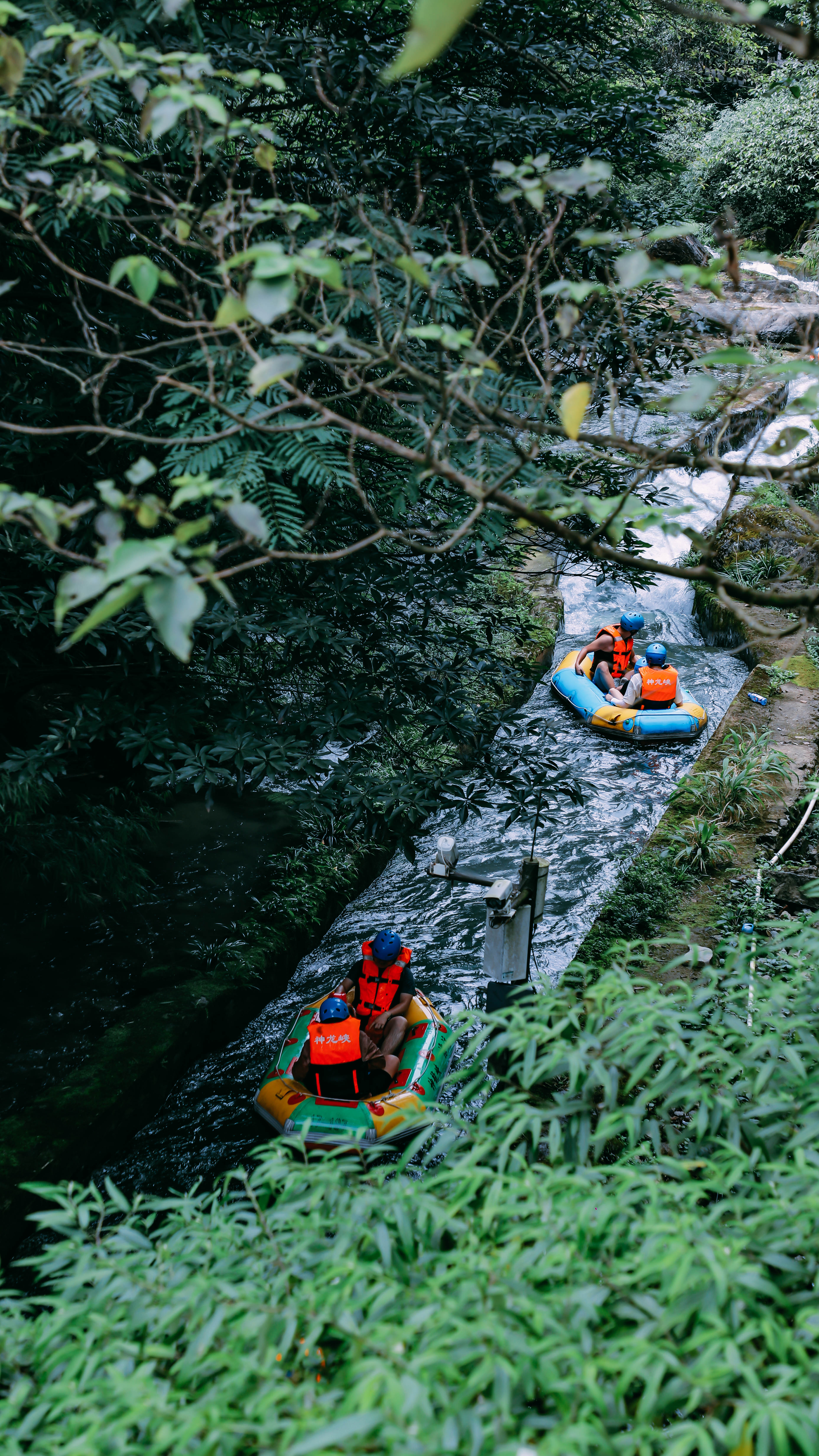 重庆南川神龙峡漂流,重庆南川神龙峡漂流露营
